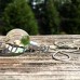 Glow In The Dark Marimo Moss Ball Necklace Live Terrarium Necklace Wearable Plant Necklace Plant Fashion Accessories, Handmade wearable live Marimo Moss necklace contains.., By Micro Landscape Design   